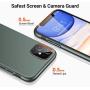 TORRAS Slim Fit iPhone 11 Case, Hard Plastic PC Ultra-Thin Phone Cover Case with Matte Finish Coating Grip Compatible with iPhone 11 (6.1 Inch), Midnight Green