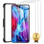 [3 PACK]Screen Protector iPhone Xs compatible for iPhone Xs/X/11Pro[5.8 inch], 9H Shatterproof Tempered Glass Easy Installation Frame for Glass Screen Protector for iPhone 2019