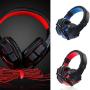 Haokaini Gaming Headset Wired PC Gaming Headphones with Noise Canceling Mic, Over Ear Gaming Headphones Compatible with Smartphone,PC,Computer