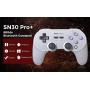 8Bitdo Sn30 Pro+ Bluetooth Gamepad (Blue Classic Edition) - for Nintendo Switch Windows Android MacOS Steam Raspberry Pi