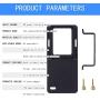 Cochanvie Switch Mount Board Plate, Suit for GoPro Hero 7/6/5/4/3+ Xiaomi Yi 4K Action Camera to Mount on DJI OSMO Mobile 2 1/ Zhiyun Smooth C, Smooth Q 4 3 2 Handheld Gimbal Stabilizers Cochanvie Switch Mount Board Plate, Suit for GoPro Hero 7/6/5/4/3+ Xiaomi Yi 4K Action Camera to Mount on DJI OSMO Mobile 2 1/ Zhiyun Smooth C, Smooth Q 4 3 2 Handheld Gimbal Stabilizers