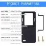 Cochanvie Switch Mount Board Plate, Suit for GoPro Hero 7/6/5/4/3+ Xiaomi Yi 4K Action Camera to Mount on DJI OSMO Mobile 2 1/ Zhiyun Smooth C, Smooth Q 4 3 2 Handheld Gimbal Stabilizers