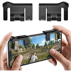 Febelle 1 Pair Gaming Trigger Shooter Controller Smartphone Mobile Fire Button Handle L1R1 Stable