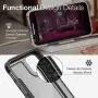 X-Doria Defense Clear, iPhone 11 Case - Military Grade Drop Protection, Shock Protection, Clear Protective Case for Apple iPhone 11, (Black) X-Doria Defense Clear, iPhone 11 Case - Military Grade Drop Protection, Shock Protection, Clear Protective Case for Apple iPhone 11, (Black)