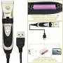 OurWarm Dog Clippers, Upgraded Noiseless Dog Grooming Clippers, Cordless Rechargeable Pet Grooming Kit, Professional Pet Trimmers Clippers with Comb Guides Scissors Nail Kits for Dogs Cats OurWarm Dog Clippers, Upgraded Noiseless Dog Grooming Clippers, Cordless Rechargeable Pet Grooming Kit, Professional Pet Trimmers Clippers with Comb Guides Scissors Nail Kits for Dogs Cats