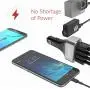 Crave CarHub 54W 4 Port USB Car Charger, Qualcomm Quick Charge 3.0 - Black Crave CarHub 54W 4 Port USB Car Charger, Qualcomm Quick Charge 3.0 - Black