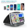 Cell Phone Holder for Car,JOYEKY Vertical Horizontal Car Phone Mount with 360° Rotate Detachable Magnetic Base Dashboard Cradle Compatible iPhone Samsung Galaxy Android Smartphones, GPS Devices
