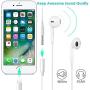 [Apple MFi Certified] Lightning to 3.5mm Headphone Jack Adapter, iPhone 3.5mm Earphone AUX Audio Stereo Connector Compatible for iPhone 11/11 Pro/XR/XS/X 8 7/iPad/iPod, Support Calling + Music Control