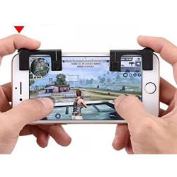 XBERSTAR 1 pair Mobile Game Fire Button Aim Key Joystick Smart phone Tablet Gaming Trigger L1R1 Shooter Controller PUBG