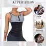 Wonder-Beauty Women Waist Trainer Corset Trimmer Belt Body Shaper Cincher Neoprene Sport Girdle with Zipper