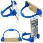 HONSKY 3361942 Cute Thumbs Up Adjustable Tpu Flexible Mobile Cell Phone Tablet Computer Display Stand Holder for Bed Desk - Blue and Black