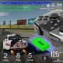 Wireless Controller for Nintendo Switch, Remote Switch Pro Controller Gamepad Joystick for Nintendo Switch Console, Adjustable Turbo Dual Shock Gyro 6-Axis (Gray)