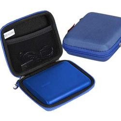 Hard EVA Travel Case for Anker PowerCore 13000 Portable Charger - Compact 13000mAh 2-Port Ultra Portable Phone Charger Power Bank by Hermitshell (Blue)