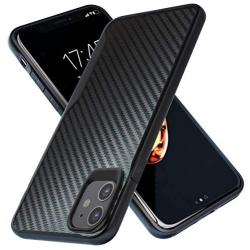 iPhone 11 Case | 10Ft. Drop Tested | Carbon Case | Ultra Slim | Lightweight | Scratch Resistant | Wireless Charging | Compatible with Apple iPhone 11 - Black