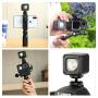 ULANZI L1 Pro Mini LED Light Waterproof LED Lighting with 20 Color Gels for Smartphone Camera Drone Photography,Video, Underwater,Compatible w DJI OSMO Action Gopro 8 7 6 5 iPhone DSLR Cameras