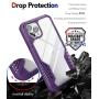 MOBOSI Vanguard Armor Designed for iPhone 11 Pro Max Case, Rugged Cell Phone Cases, Heavy Duty Military Grade Shockproof Drop Protection Cover for iPhone 11 Pro Max 6.5 Inch 2019 (Purple)