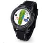 Golf Buddy Aim W10 GPS Watch aim W10 Golf GPS Watch with Red/White/Blue Wristband, Black, Medium