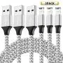 iPhone Charger, MFi Certified Lightning Cable 3Pack 10FT Extra Long Nylon Braided USB Charging & Syncing Cord Compatible iPhone Xs/Max/XR/X/8/8Plus/7/7Plus/6S/6S Plus/5S/SE/iPad iPhone Charger, MFi Certified Lightning Cable 3Pack 10FT Extra Long Nylon Braided USB Charging & Syncing Cord Compatible iPhone Xs/Max/XR/X/8/8Plus/7/7Plus/6S/6S Plus/5S/SE/iPad