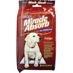 Large Pet Training Pads, 3 ct - Bulk Case of 24
