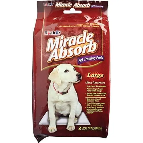 Large Pet Training Pads, 3 ct - Bulk Case of 24 Large Pet Training Pads, 3 ct - Bulk Case of 24