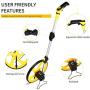 Measuring Wheel Zozen Collapsible with Kickstand and Cloth Carrying Bag Measurement 0-9,999 Ft