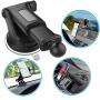 Replacement Suction Cup Mount Part, with Replacement Dashboard Pad Disc, 17.2mm Ball Joint Suction Cup with Adhesive Mounting Disk for Phone Mount Phone Holder, Magnetic Mount, Windshield/Window Mount