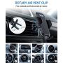 Andobil Car Phone Mount, Upgraded Strong Aviation Material Newest Car Phone Holder for Air Vent Compatible with iPhone 11/11 Pro/11 Pro Max/8 Plus/X/XR/SE Samsung Galaxy Note20/S20/S20+/S10/S9/S8