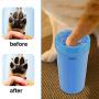 Petcabe Portable Dog Paw Cleaner Pet Cleaning Brush Cup Dog Foot Cleaner