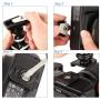 DAISEN Phone Tripod, Flexible Octopus Cell Phone Tripod for iPhone, Android Smartphone and Camera with Universal Phone Holder and Bluetooth Remote Control
