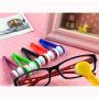 Microfiber Spectacles Cleaner Brush Lens Clothes Sunglasses Mini Eyeglass Cleaning Tool Mobile Phone Cleaning Soft Wipes Clip Keyrings Gift 7 * 2.5cm,Random Color (3pcs)