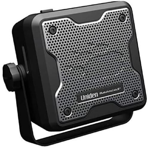 Uniden (BC15) Bearcat 15-Watt External Communications Speaker. Durable Rugged Design, Perfect for Amplifying Uniden Scanners, CB Radios, and Other Communications Receivers, Black