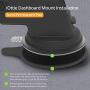 iOttie Easy One Touch 4 Dash & Windshield Car Mount Phone Holder Desk Stand Pad & Mat for iPhone, Samsung, Moto, Huawei, Nokia, LG, Smartphones