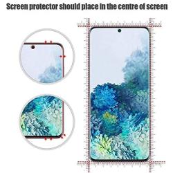 Luminira Screen Protector Compatible Galaxy S20,Full Coverage Friendly and Scratchproof Tempered Glass,Easy Installtion Compatible Samsung Galaxy S20 (6.2")[2 Pack]