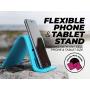 iFLEX Cell Phone Stand and Tablet Stand for Air Travel, Work and Home – Flexible Phone Holder is The Perfect iPhone Stand and Holds Any Mobile Device – Non-Slip Grip, Strong and Durable