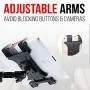 Industrial Metal Drill Base Tablet Mount - By TACKFORM [Enduro Series] - iPad Holder for wall or truck. ELD Mount For Most Devices Including iPad Mini, IPad Pro 12.9, Galaxy S, Surface Pro & Switch