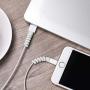 Jetec 12 Pieces Highly Flexible Silicone Micro USB Protector, Mouse Cable Protector, Suit for All Cell Phones, Computers and Chargers (Gray)