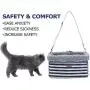FANCYDELI Dog-Car-Booster-Seat Upgrade Metal Frame Construction with Clip-On Safety Leash and Dog Blanket,Perfect for Small Pets up to 15lbs FANCYDELI Dog-Car-Booster-Seat Upgrade Metal Frame Construction with Clip-On Safety Leash and Dog Blanket,Perfect for Small Pets up to 15lbs
