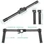 Neewer Dual Hand Grip for Neewer Crane M Zhiyun Crane M 3 Axis Hand Stabiliser Non-Slip Durable Camera Gimbal Space Aluminium Alloy Black Neewer Dual Hand Grip for Neewer Crane M Zhiyun Crane M 3 Axis Hand Stabiliser Non-Slip Durable Camera Gimbal Space Aluminium Alloy Black