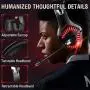 ONIKUMA PS4 Headset-K1 -Gaming Headset Xbox one Headset Gaming Headphone with Surround Sound, RED LED Light & Noise Canceling Microphone for PS4,PC,Mac,Xbox One(Adapter Not Included) ONIKUMA PS4 Headset-K1 -Gaming Headset Xbox one Headset Gaming Headphone with Surround Sound, RED LED Light & Noise Canceling Microphone for PS4,PC,Mac,Xbox One(Adapter Not Included)