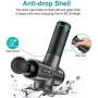 Muscle Massage Gun, Deep Tissue Percussion 30 Speed Massage Gun, Super Quiet Brushless Motor Handheld Body Massager with 7 Message Heads for Athletes Sport Training Stress Relief