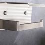 XVL Toilet Tissue Paper Holder with Mobile Phone Storage Shelf Brushed 2 Pieces, G318A-2