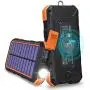 Solar Charger 24000mAh Tranmix 18W Power Bank, QC 3.0 Portable Wireless Charger with 4 Outputs Waterproof Phone Charger for Most Phones, Tablets and Laptops Solar Charger 24000mAh Tranmix 18W Power Bank, QC 3.0 Portable Wireless Charger with 4 Outputs Waterproof Phone Charger for Most Phones, Tablets and Laptops