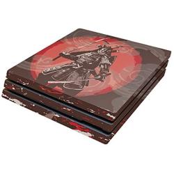 MightySkins Skin Compatible with Sony PS4 Pro Console - Samurai Battle | Protective, Durable, and Unique Vinyl Decal wrap Cover | Easy to Apply, Remove, and Change Styles | Made in The USA