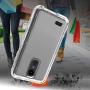 AMENQ Case for LG Aristo 2/LG Tribute Empire/LG Tribute Dynasty/LG Rebel 3 L158VL/LG Rebel 4 LTE, Full Body TPU and PC Armor Clear Protective Phone Cover (Crystal Clear)