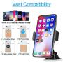 APPS2Car Suction Cup Phone Holder for Car with Adjustable Arm, Low Profile Dashboard Phone Mount Compact Windshield Window Dash Mobile Stand Compatible w/All iPhone and Android Cell Phones