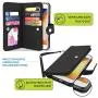 Gear Beast Crossbody Cell Phone Wallet Case Compatible with iPhone Xs Max, Dual Folio Slim Flip Folio Wallet Case with Seven Card Slots Including Transparent ID Holder and 48 to 54 Inch Strap Gear Beast Crossbody Cell Phone Wallet Case Compatible with iPhone Xs Max, Dual Folio Slim Flip Folio Wallet Case with Seven Card Slots Including Transparent ID Holder and 48 to 54 Inch Strap