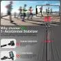Yedano Smartphone Handheld Gimbal Stabilizer, 1-Axis Handheld Pan-tilt Tripod, Auto Balance, Reduce Shaking, for iPhone 11 Pro Max/X/Xr/8+/7+/6 Samsung Galaxy /S10+/S9+/S8/S7, More Yedano Smartphone Handheld Gimbal Stabilizer, 1-Axis Handheld Pan-tilt Tripod, Auto Balance, Reduce Shaking, for iPhone 11 Pro Max/X/Xr/8+/7+/6 Samsung Galaxy /S10+/S9+/S8/S7, More