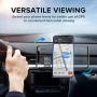 GETIHU Car Phone Mount Universal Air Vent Magnetic Cell Phone Holder for iPhone X 8 7 6s 6 5s 5 Plus Samsung HTC Motorola BlackBerry Smartphone GPS Stand(Silver)