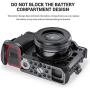 SMALLRIG Cage for Sony Alpha A6600/ILCE 6600 Mirrorless Camera with Cold Shoe Mounts - CCS2493
