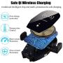 Wireless Car Charger Mount Auto-Clamping Air Vent Car Phone Holder 7.5W Fast Charging Compatible with iPhone 11 Pro Max/XS Max/XS/XR/8 Plus 10W for Samsung Galaxy S10/S9/S8 & Other Qi Smartphone